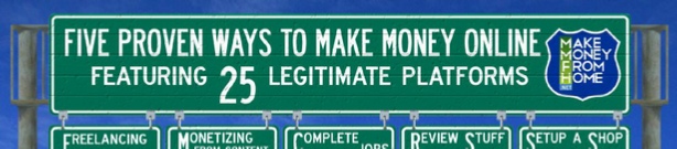 Infographic: Ways to Make Money Online! 